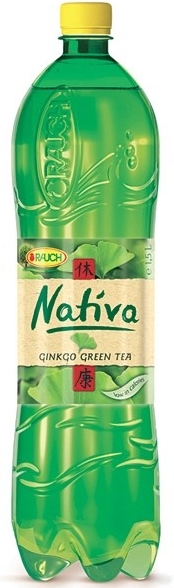 Rauch Nativa Green tea 1,5l Ginkgo 